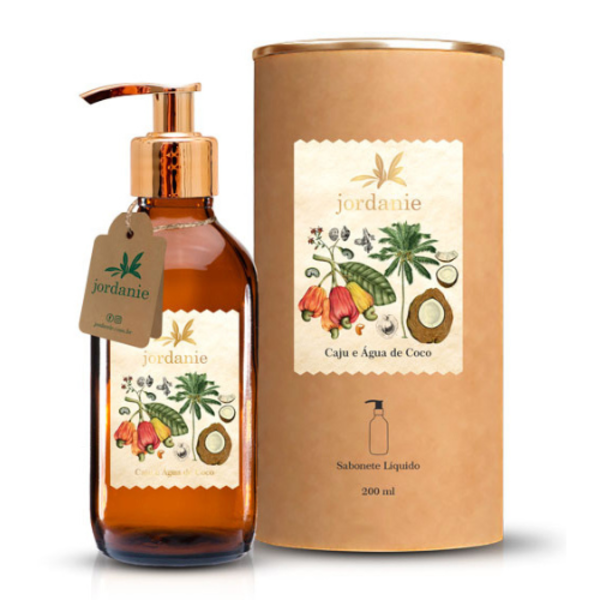 Sabonete Líquido  Caju E Agua De Coco 200 Ml | Jordanie